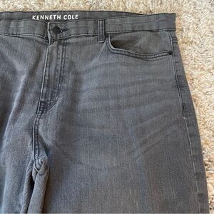 Kenneth‎ Cole Men's Dark Gray Classic Fit Jeans